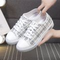 2023Spring New Canvas Shoes Women's Breathable Fashionable Sports Casual Shoes Korean Style Versatile Flat Student Shoes for Children. 