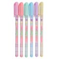 Random1PC  Rainbow Colored Gel ink Pen Office School Supplies Writing Painting Pens Drawing Coloring Marking School supplies Creative Korea Stationery Colorful Rainbow Gel-Pens. 