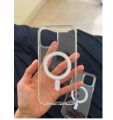 Magsafe Magnetic Wireless Charging Premium Clear Case For iPhone 7 plus. 
