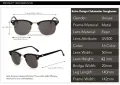 Unisex UV400 Protection Lens Sunglasses Special Promotion Shine Black Sunglasses for Men and Women in Daraz Flyer 28. 