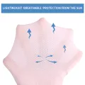 【VNOX Jewelry Store】Summer Ice Sleeve Ice Silk Sunscreen Sleeve UV Arm Ice Warmers Cooling Sleeves. 