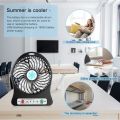 Xiaomi Portable Rechargeable Led Light Fan Air Cooler Mini Desk Usb Fan Third Wind Fan Without Battery Cooling Handheld Mini Fan. 