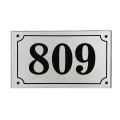 Acrylic House Number Plate Sign Modern and Stylish Door Number for Home or Office. 