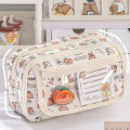 Cartoon Pencil Case Trendy Capybara Large Capacity Pen Bag Design Black Stationery Bag for Students Office School Gift Desk. 