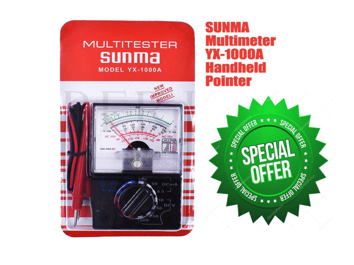 Pocket%20Analogue%20Multimeter,%20YX%201000A%20AC%20DC%20Voltage%20Current%20Resistance%20Test%20Continuity%20Multimeter%20Tester%20Measuring%20Meter%20-%20Image%202