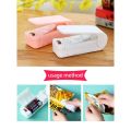 Portable/Mini Sealer Sealing Machine for Plastic Bags Sealing Food Preservation Kitchen Storage Hand Press Bag Sealer Pack. 