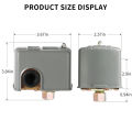 40-60Psi Water Pressure Switch Differential, 1/4 Inch Female NPT. 