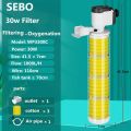 SEBO WP-3300C Fish Tank Power Filter 30W 1800L/H Submersible Internal Aquarium Power Filter for Fish Tank Oxygen Pump Water Filter Fish Tanks Aquarium Filter Pump. 