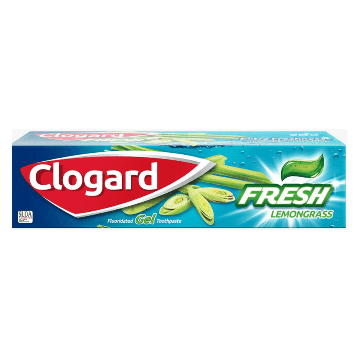 Clogard Toothpaste Fresh Lemongrass Gel 120G