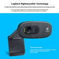 Logitech C270 webcam laptop desktop web camera. 