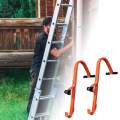2Pcs Roof Ladder Stabilizer Roof Ridge Extension for Repair Working Projects. 