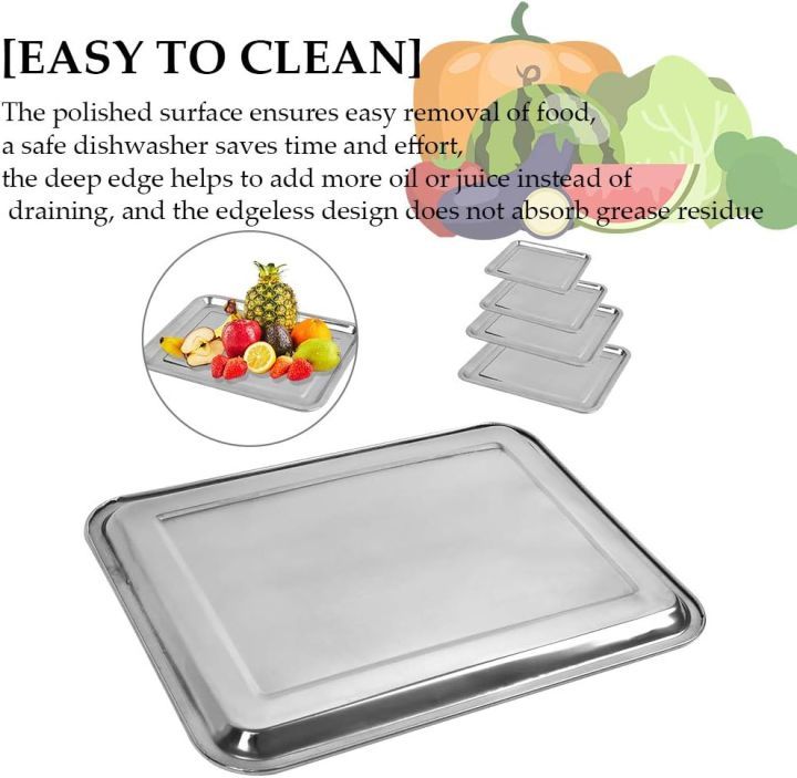 Stainless%20Steel%20Cake%20Tray%20/%20Dessert%20Tray%20Multipurpose%20Pans%20-%20Image%203