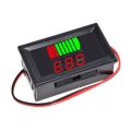 High Precision Voltmeter Tester Digital Display Car Battery Charge Level Indicator Lithium Battery Capacity Meter Battery Tester 12V 24V 36V 48V 60V 72V. 