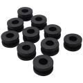 10 Piece Rubber Grommets Motorcycle Fairings For Honda Cbr 954 929 600 1000 Suzuki Gsxr Kawasaki Ninja Zx-6R Yamaha Yzf R1 R6. 