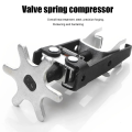 1 PCS Engine Overhead Valve Spring Compressor Valve Remover Installer Tool Universal Plastic+Metal Valve Spring Keeper Tool. 