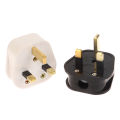 ShopSphere UK Standards British Mains Square Pin Plug 3 Pin 13A Plugs Grounded 230V 3Pin Adaptor Power Cable Connector Wire Converter Jessica. 