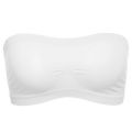 Breathable Mesh Tube Women Strapless Bra Ladies Crop Padded Bra Bandeau Sleeveless Shirt Tube Tops. 