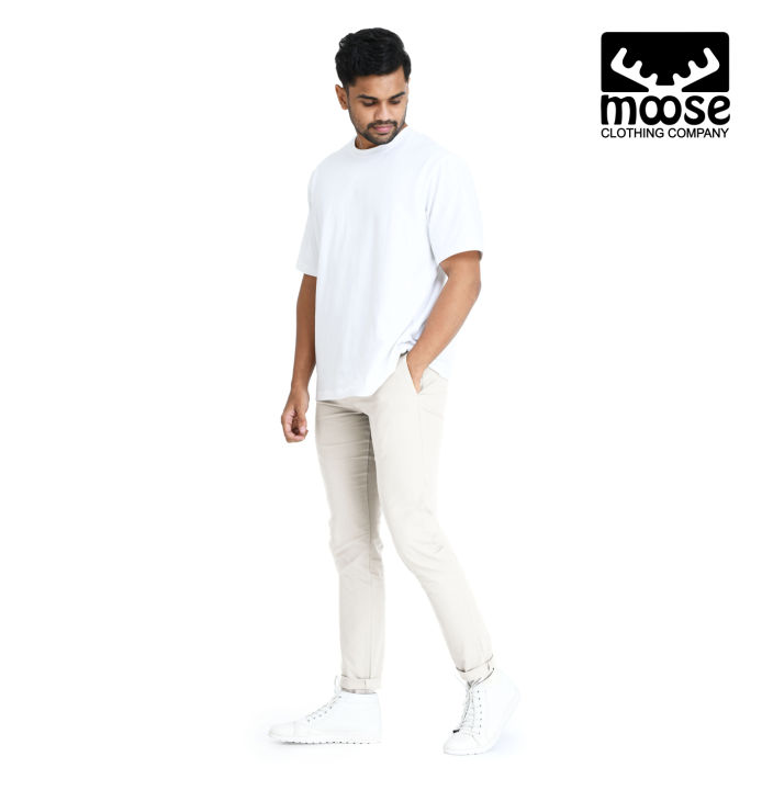 Moose%20Slim%20Fit%20Chino%20Pants%20For%20Men%20%E2%80%93%20White%20Sand%20Classic%20Comfort%20Wear%20-%20Image%202