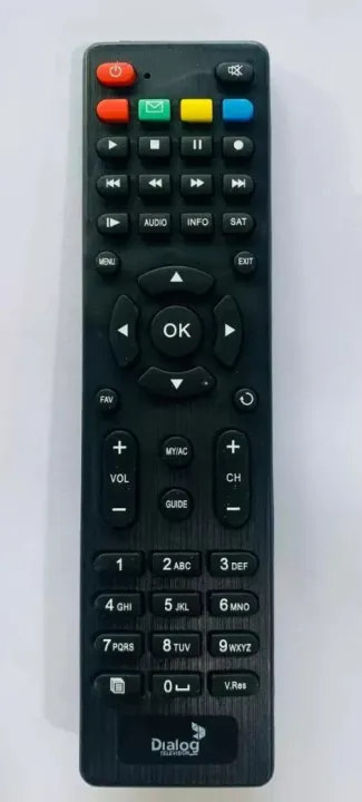 DTV%20HD%20Decoder%20Remote%20Genuine%20-%20Dialog%20Satellite%20HD%20Remote%20Control%20-%20Image%203