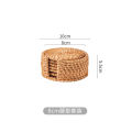 Mitts Cozies Handmade rattan woven insulating mats, home placemats, plates, bowls, casserole mats, coasters, tea coasters, pot mats, anti-scald table mats. 