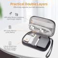 Electronic Organizer, Travel Cable Organizer Bag Pouch Portable Electronic Phone Accessories Storage Multifunction Case. 