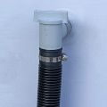 1-10pcs PVC Pool On/Off Plunger Valve Leak Proof 32mm Ground Pool Adapter Sealed Replacement for Outdoor Pool Accessories. 