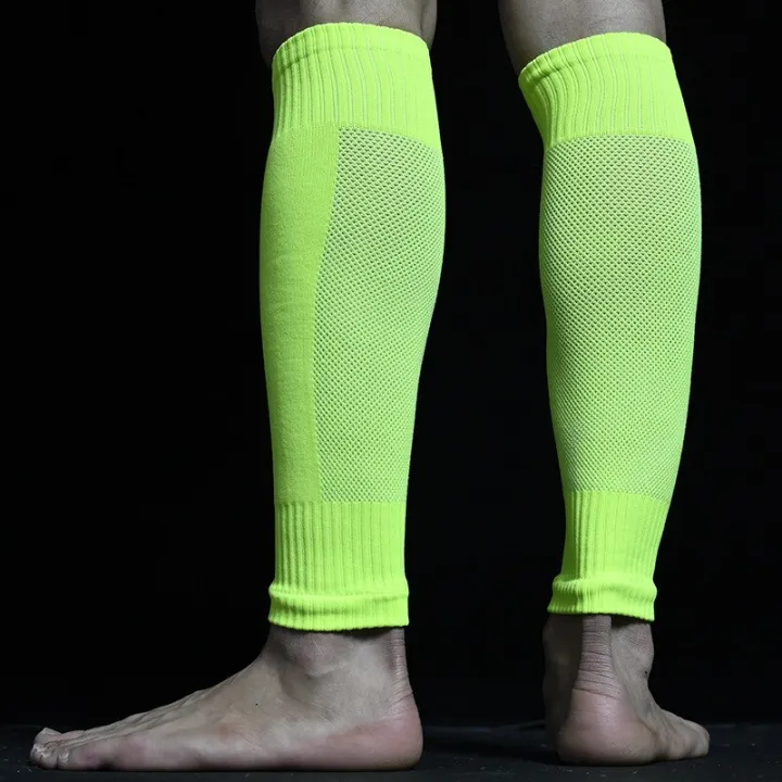 Football%20Sock%20Breathable%20Without%20Feet%20Socks%20Professional%20Football%20Shin%20Guards%20Fixed%20Leg%20Warmers%20Foot%20Package%20To%20Protect%20The%20Calf%20-%20Image%206