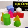 Geometric 3D Shapes Plastic For Kids Educational. 