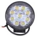 9 LED 12V/ 24V Vehicle Headlight Auxiliary Light Front Spotlight Super Bright Waterproof Fog Light. 