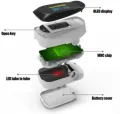 IMDK Fingertip Pulse Oximeter with OLED Display. 