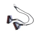 FS-Pull Down Cables Gym Handles for Cable Machines Triceps Arm Strength Extensions Fitness Home Gym Workout Equipment. 