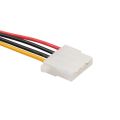 【Miga Plaza】4-Pin IDE to 4-Pin IDE Molex 4Pin Male to Female Floppy 4 Pin Power Cord / IDE Power Extension Cord 7.87in 2 Packs. 