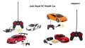 Jack Royal 4CH RC Car with Headlight Remote Control Cars for Kids (Color May Vary) (888-7B) with or without Batteries. 