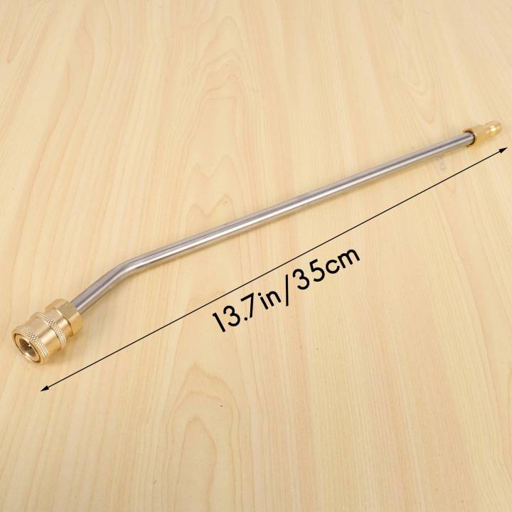 Washer%20Extension%20Gutter%20Cleaner%20Attachment%20Accessory,High%20Pressure%20Washer%20Gutter%20Rod%20For%20Lance/Wand%201/4%20Inch%20Quick%20Connect,30%20Degrees%20Curved%20Rod,14%20Inch%20-%20Image%205