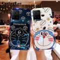 Casinglee For VIVO Y33S Case Cute Doraemon Soft Shockproof Cartoon Design Couple Full Protection Back Cover VIVO Y33S Phone case For girls and Boys. 