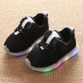 【ALLGOOD】 Multi-color LED Glowing Sports Casual Running Shoes Children Mesh Solid Shoes Kids Outdoor Sports Shoes Sneakers Fashion 1-6T. 