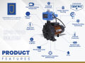 Jinasena Water Pump PPO (100/1N | 110/1N | 115/N) With Electric Pressure Control Unit  (0.5HP - 1HP) (Domestic). 