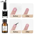 Monja 15ML Nail Prep Dehydrator Nail Primer Air Dry Long Lasting for Polish   Free Grinding Professional Manicure Tool. 