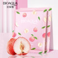 10pcs BIOAQUA Honey Peach Facial Masks Moisturizing Refreshing Brightening skincare Face Mask for Face Korean Skin Care Products. 