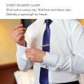 4Pcs Tie Clips for Men Tie Bar Clip Set for Regular Ties Necktie Wedding Business Clips. 