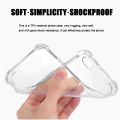 Vivo Y21D Transparent TPU Shockproof Phone Case With Magnetic Wireless Charging Sticke for Vivo Y21T Y21S Y21A Y20 Y20I Y20S Anti Spy Privacy Tempered Glass + Lens Film. 
