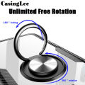 Casinglee for Realme C55 Case Hard Clear Transparent Shockproof Car adsorb Holder Ring Back Cover Casing Hp Realme C55 Phone Cases Cover. 