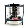 Steelix Chrome 3 liters Portable Kerosene Wick Stove, Camping Stove. 
