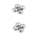 1/2/4pcs Happymodel Mobula8 85mm Brushless Fpv Frame For 702 703 802 1102 1103 1002 Brushless Motor Tinywhoop 2-3s. 