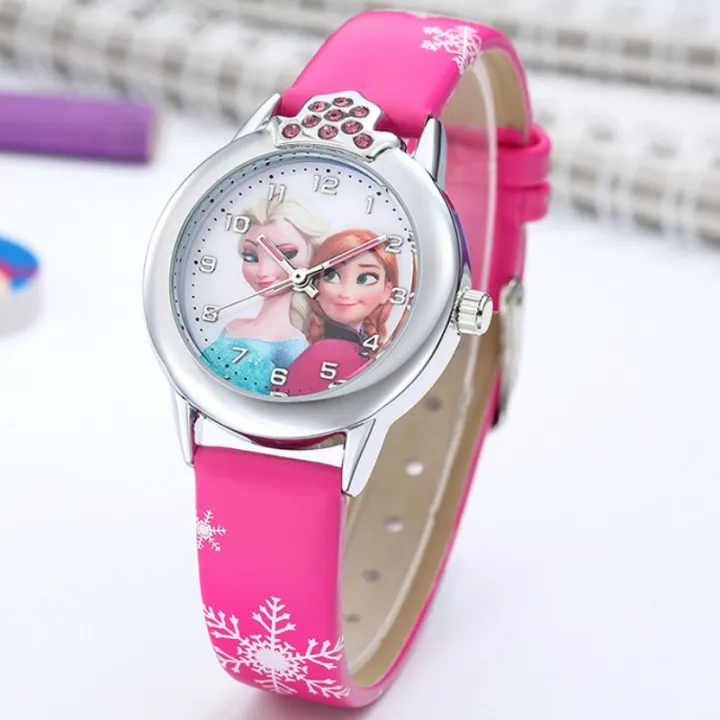 Elsa%20Watch%20Girls%20Elsa%20Princess%20Kids%20Watches%20Leather%20Strap%20Cute%20Children's%20Cartoon%20Wristwatches%20Gifts%20for%20Kids%20Girl%20-%20Image%202