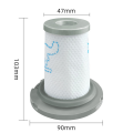 For Rowenta X-Force Flex 8.60 X-Pert 6.60 Cordless Vacuum Cleaner Washable Filter ZR009006 Spare Parts Accessories B. 