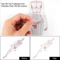 NAMUNY Fashion Illustration Rulers Sketching Templates Ruler Sewing Humanoid Patterns Design Clothing Measuring,Type B. 