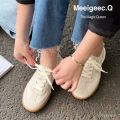 Soft Training Shoes Breathable All-Matching New Product Women's Casual Step-on 2024 Flat Shoes De Light Argan Summer 』. 