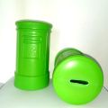 Pillar Box Type Money Till Box Multicolor for Money Saving. 