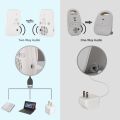 2.4GHz Wir-eless Baby Monitor Home Audio Small Portable Babyphone Monitor Two-way Audio Function Intercom Rechargeable Battery. 